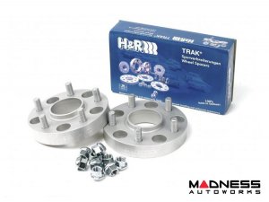 Jaguar XF Wheel Spacers - H&R - Trak+ DRM - Black - 20mm - set of 2 Jaguar XF Wheel Spacers - H&R - Trak+ DRM - Black - 20mm - set of 2